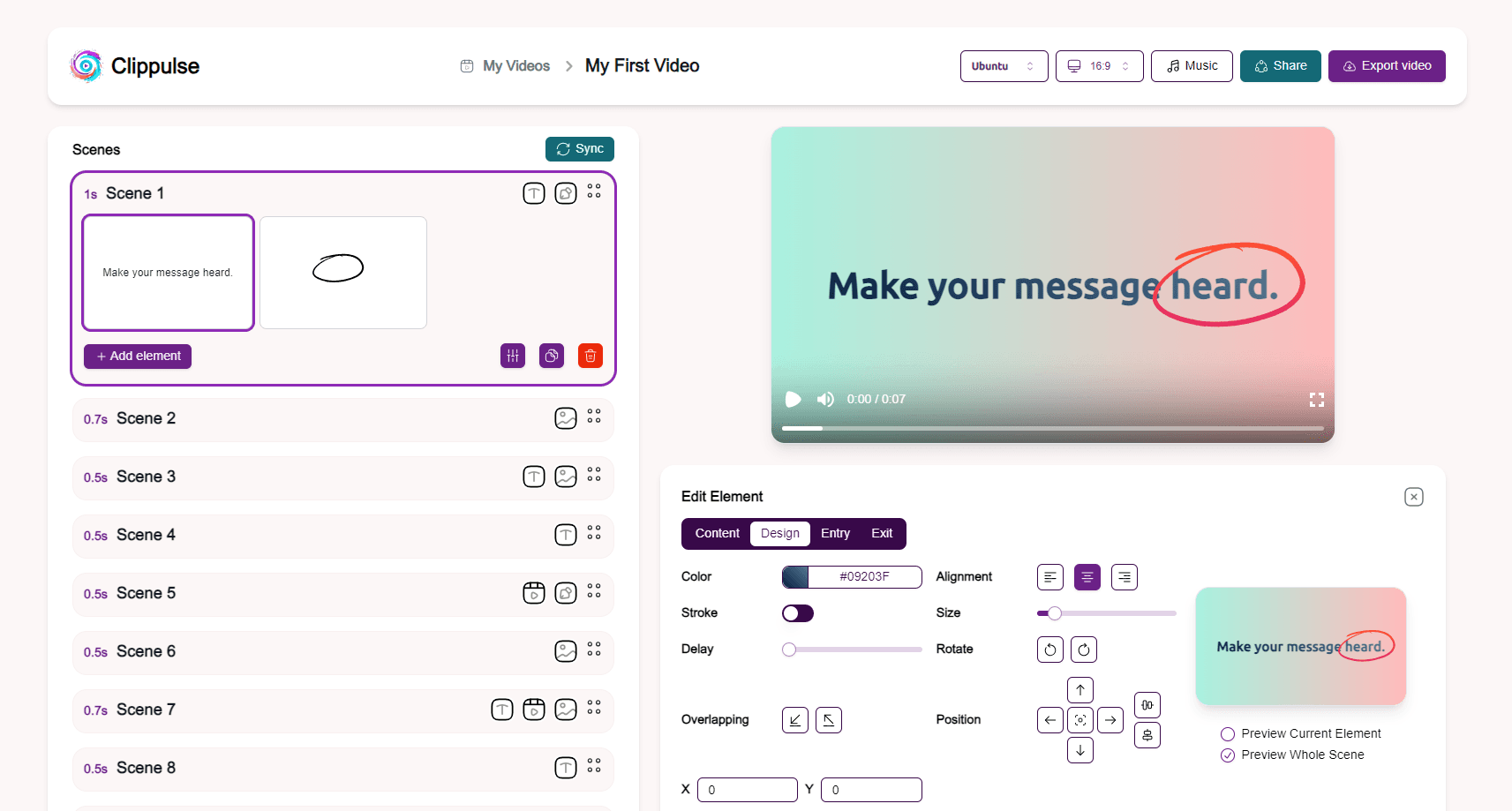 App screenshot